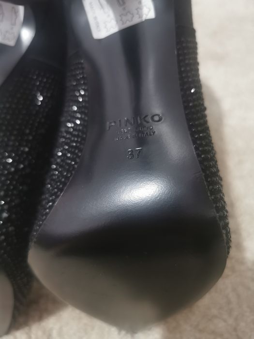 Botine Pinko, piele naturala, mărime 37,made in Italy