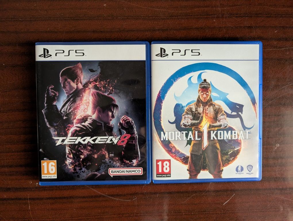Продам Tekken 8, Mortal Kombat 1 | Отличное состояние
