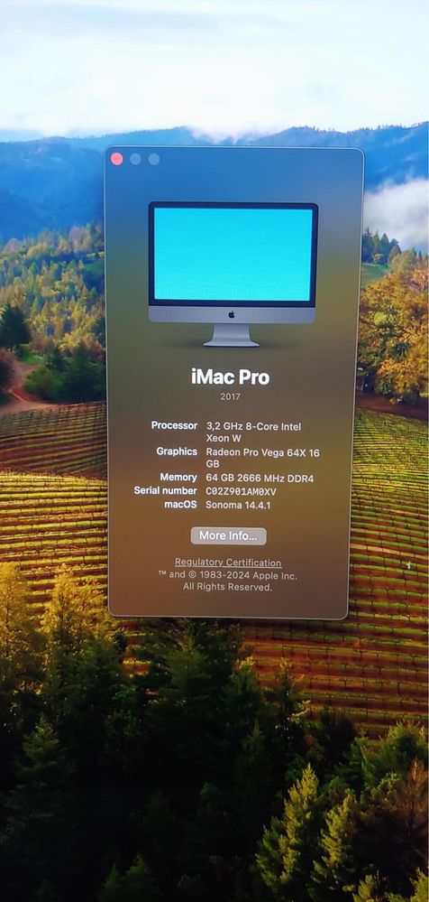 iMac Pro "8-Core" 3.2 27-Inch (5K, 3.2 GHz, 8-Core Xeon, Late 2017)