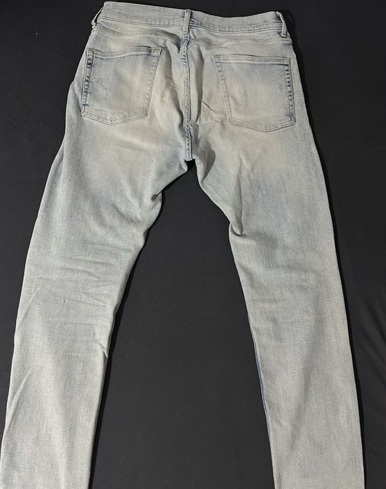 Blugi zara rupti slim fit