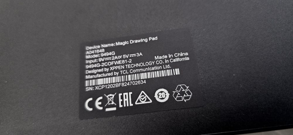 XP Magic Drawing Pad Таблет 12.2 inch екран, 16к нива, удобен стилус