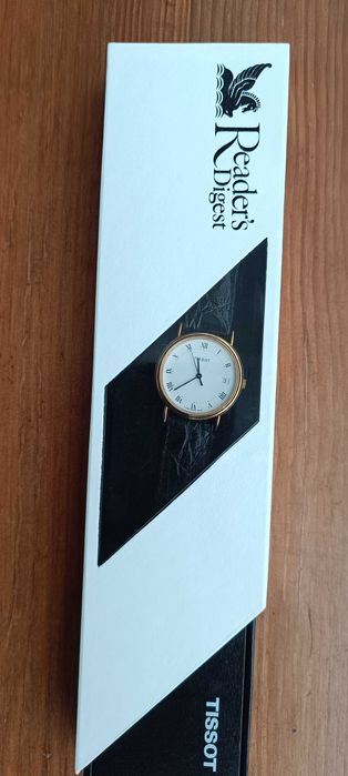 Продавам нов часовник ,, Tissot " Readers Digest