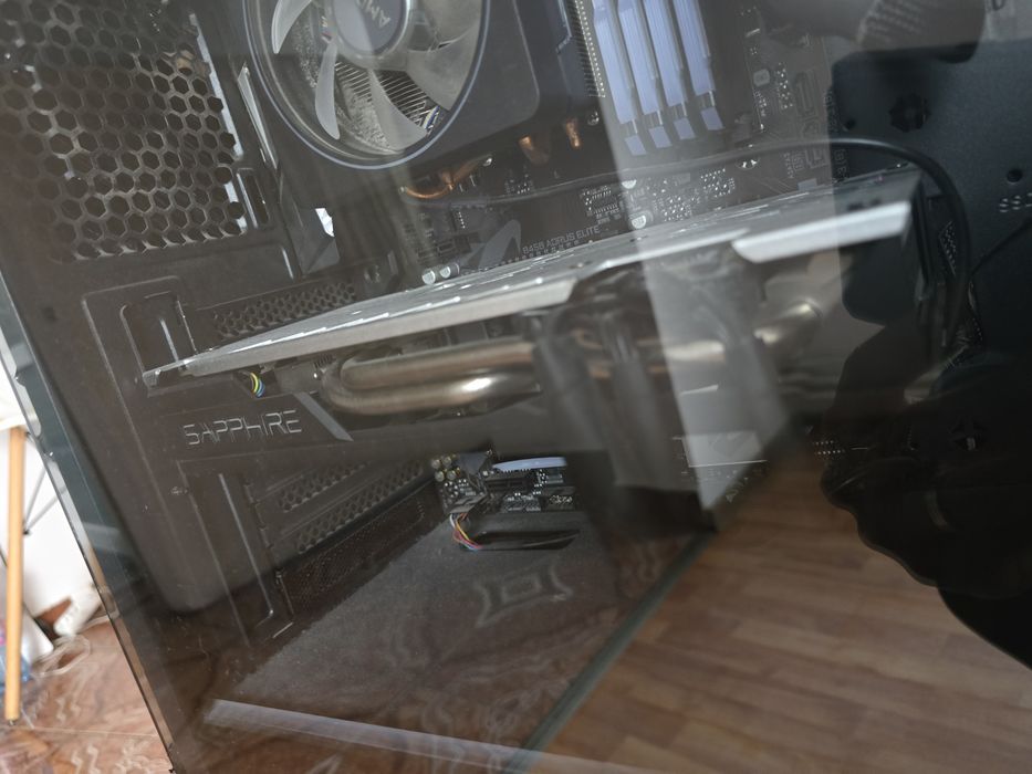 PC Calculator Gaming RGB Amd Ryzen Tastatura Razer + Monitor