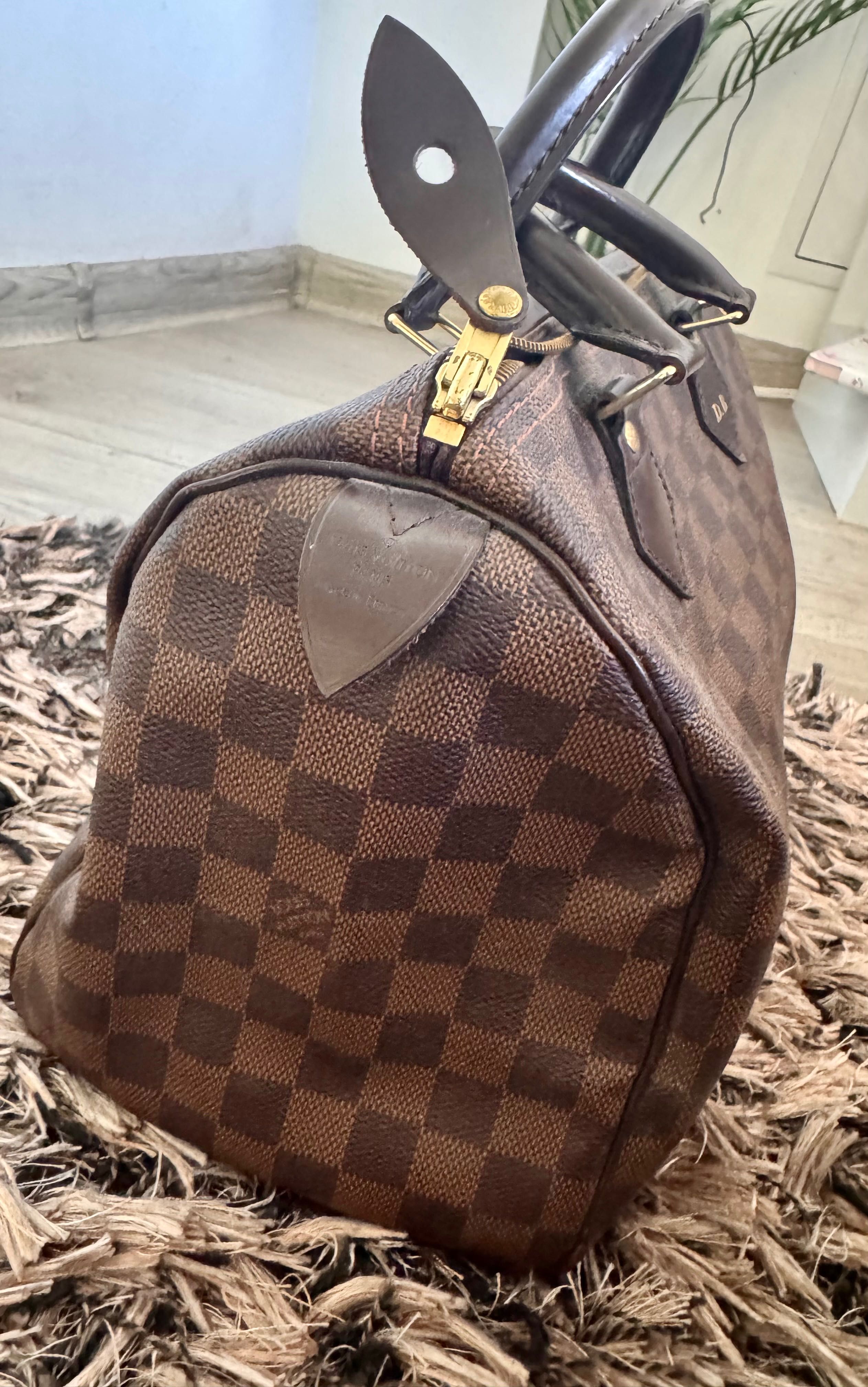 Geanta Louis Vuitton originala-piele naturală maro
