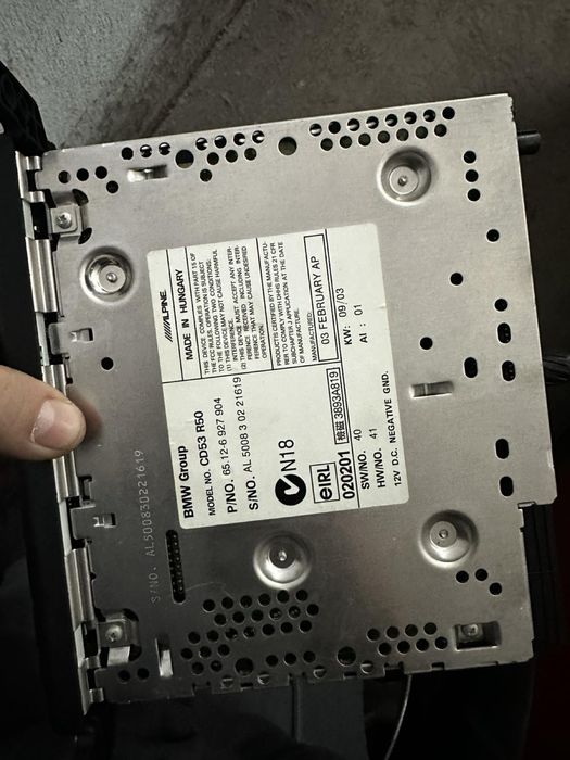 CD Player за Мини Купър