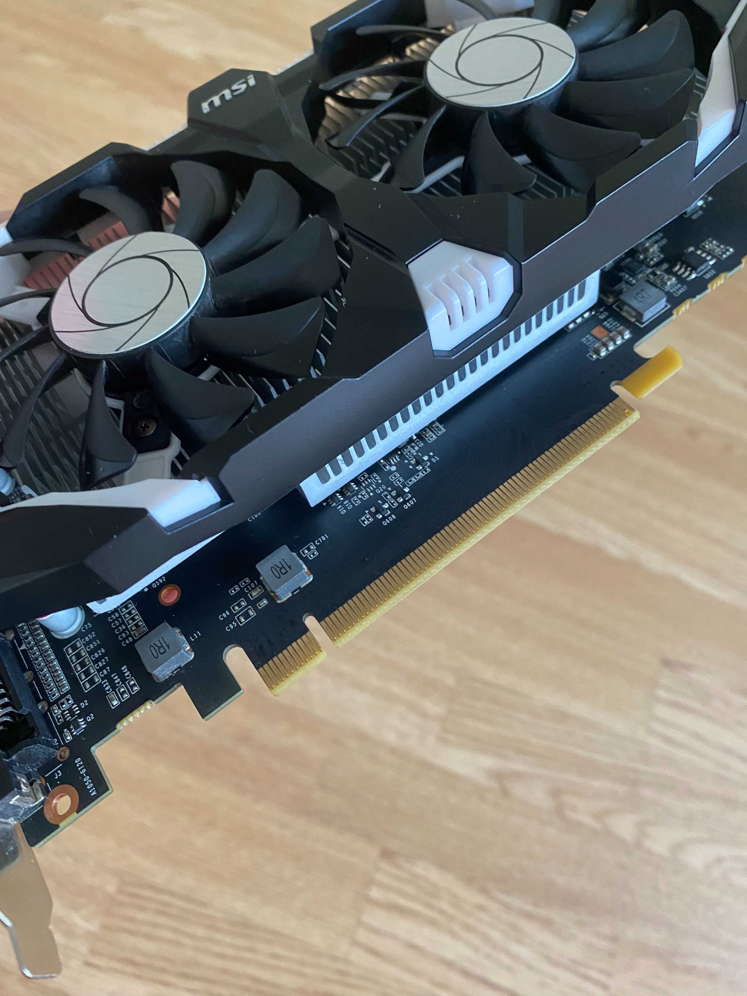 Placa video MSI GeForce GTX 1050 Ti OC, 4GB GDDR5,128-bit