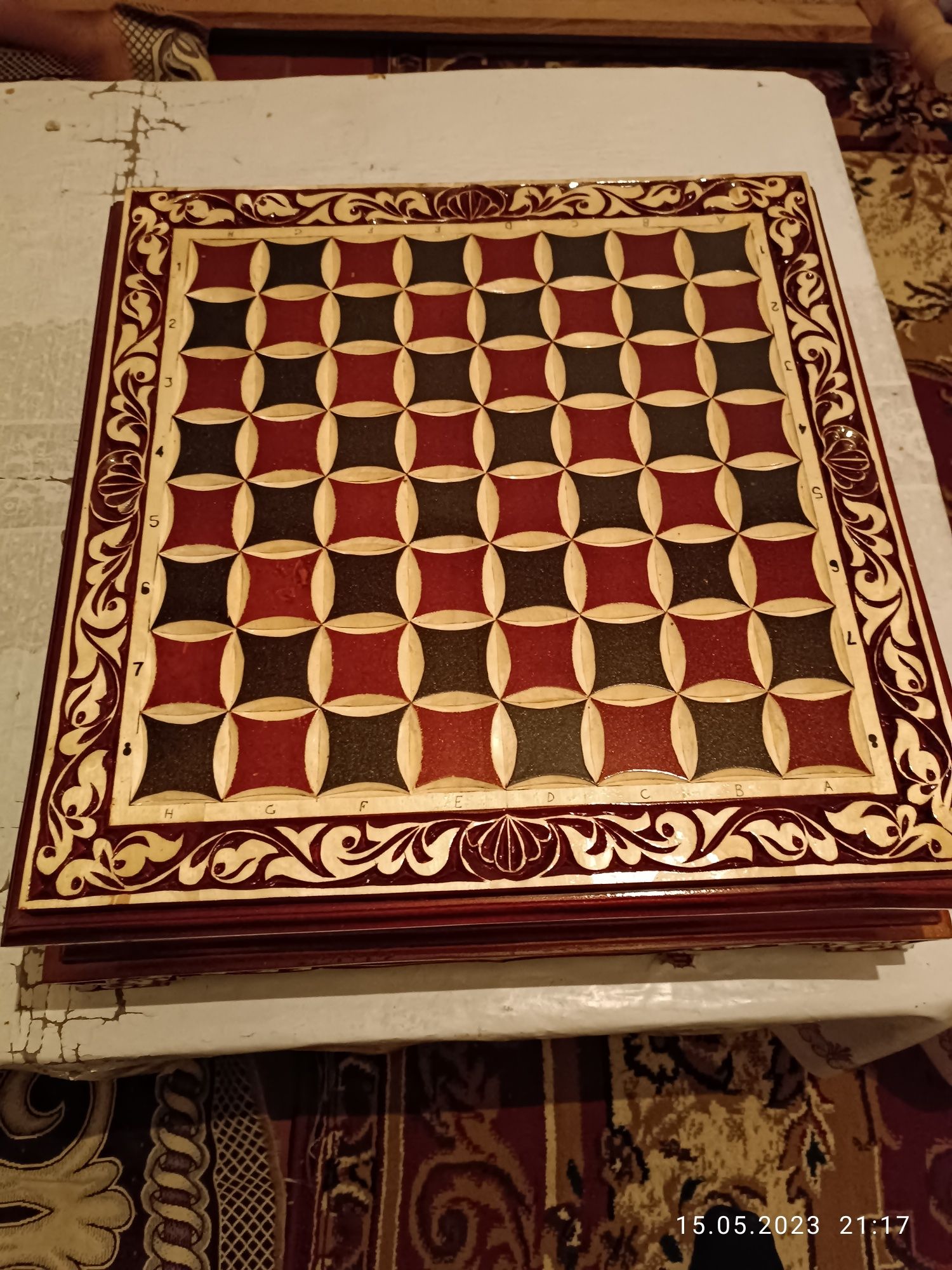 Шахмат тақтасы  Шахматная доска Chess board