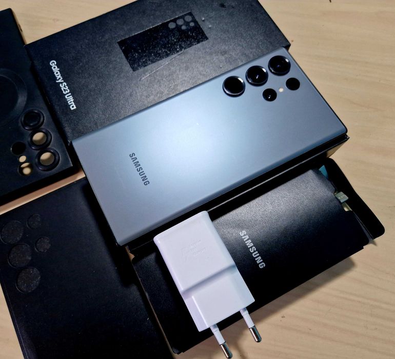 Sams S23 Ultra 256 Gb ! aspect de Nou,Impecabil ! pachet complet+bonus