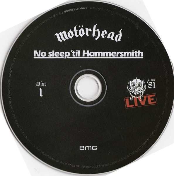 2xCD Motorhead - No Sleep 'Til Hammersmith 2021
