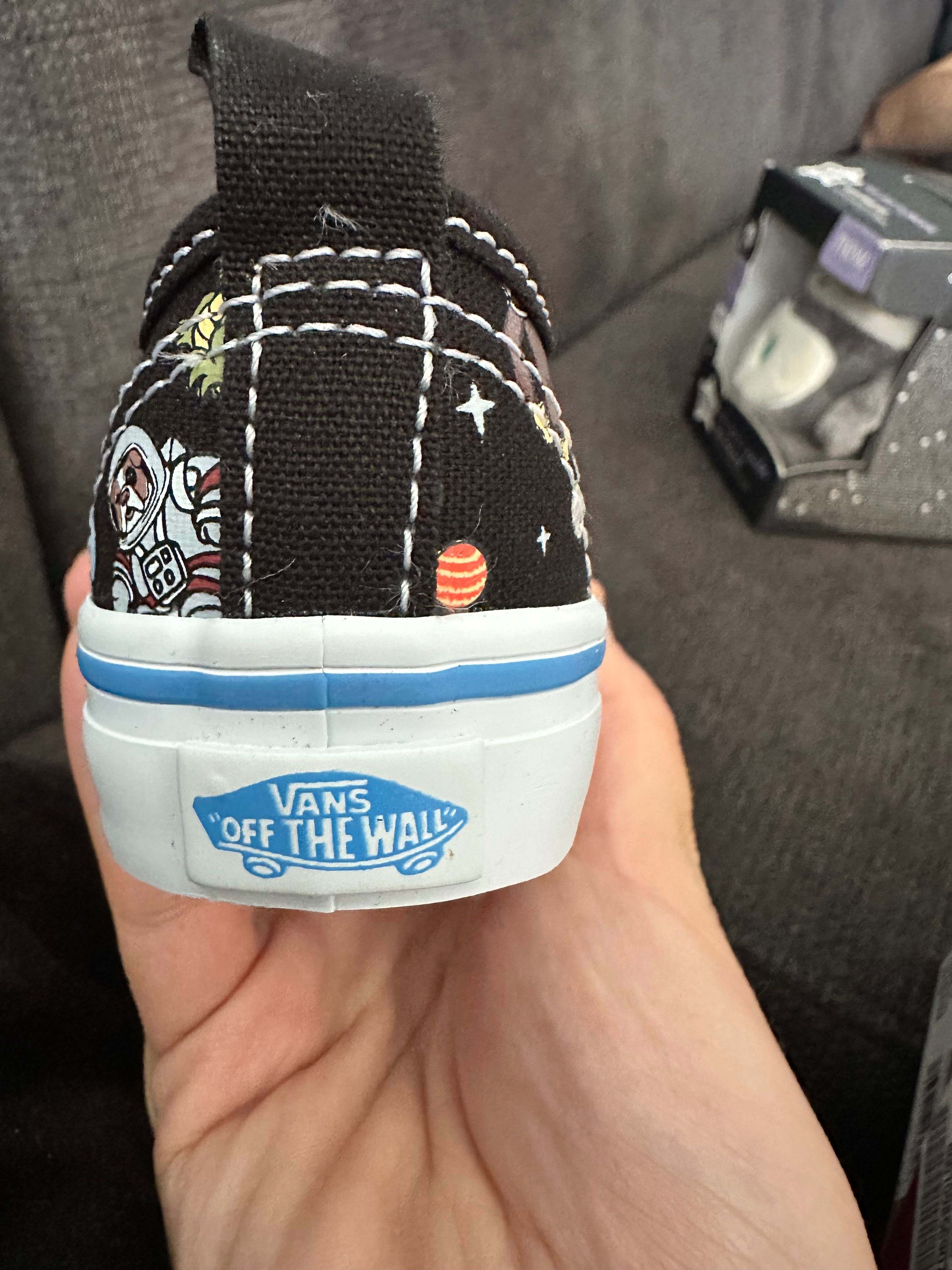 Бебешки кецове обувки оригинални Vans номер 18