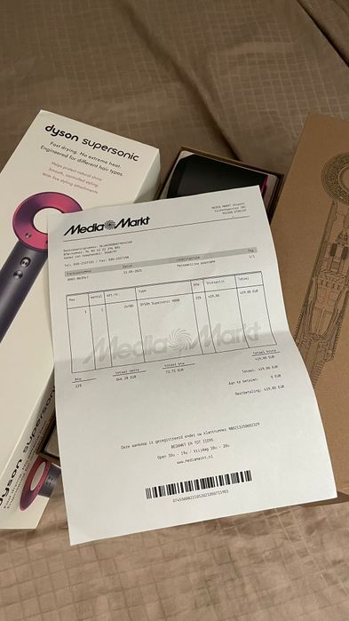 Dyson HD08 - Iron Fuchsia , sigilat cu factură !