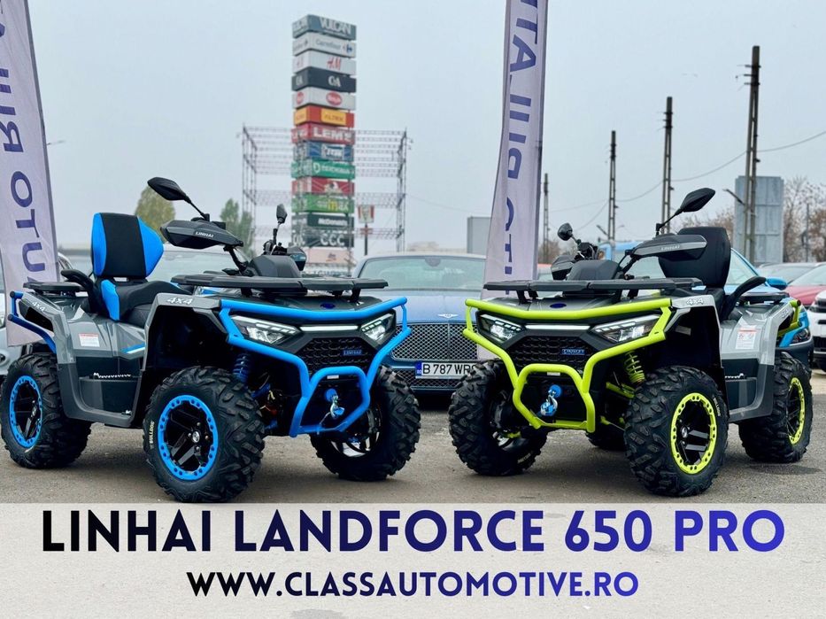 Linhai LandForce 650 PRO NOUL Linhai LandForce 650 Pro – Inovație și putere pe orice teren