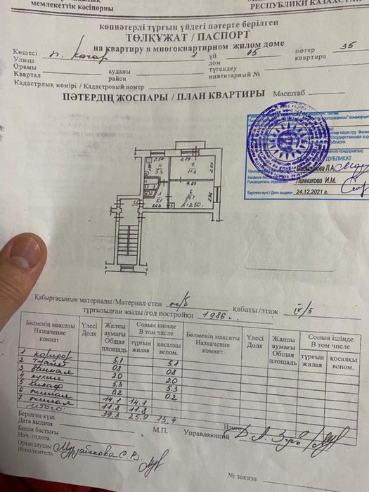 Квартира в Качарах