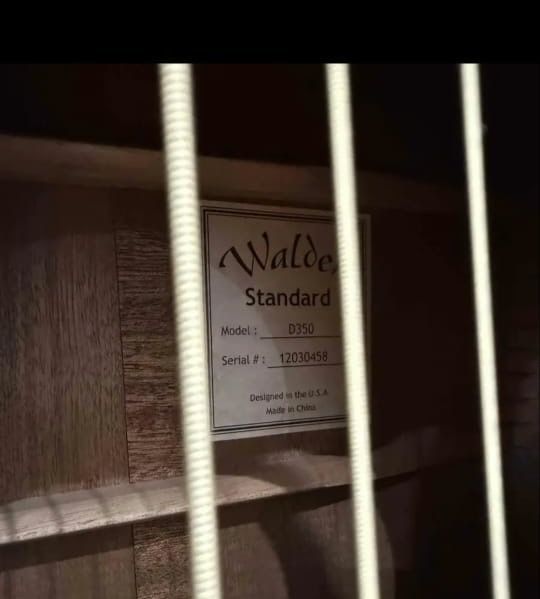 Акустическая гитара Walden D350