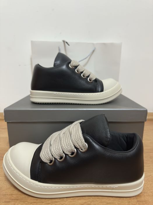 Rick Owens Hollywood Low jumbo laced leather