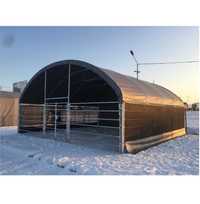 Cort pentru animale LS2626 - 8m x 8m/hambar/cort agricultural/adăpost