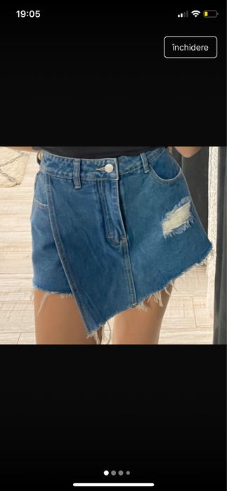 Pantaloni scurti tip fusta nou nouta