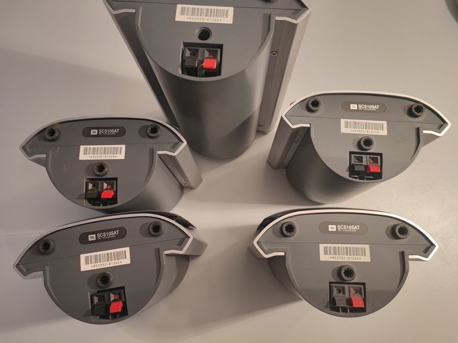 Boxe JBL SCS 10 SAT 4 buc 10 CEN 1 buc sateliti 5.1