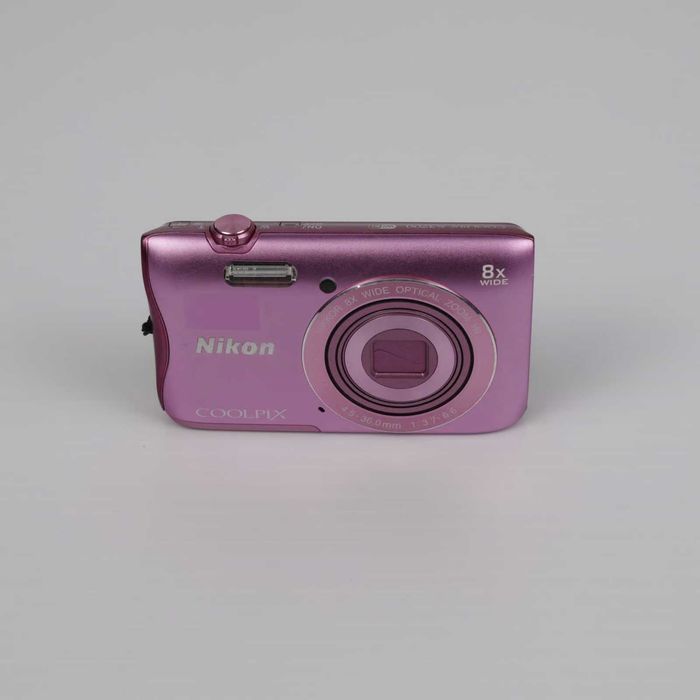 Nikon COOLPIX S3700, 20.1 MP Wi-Fi aparat foto  digital roz violet