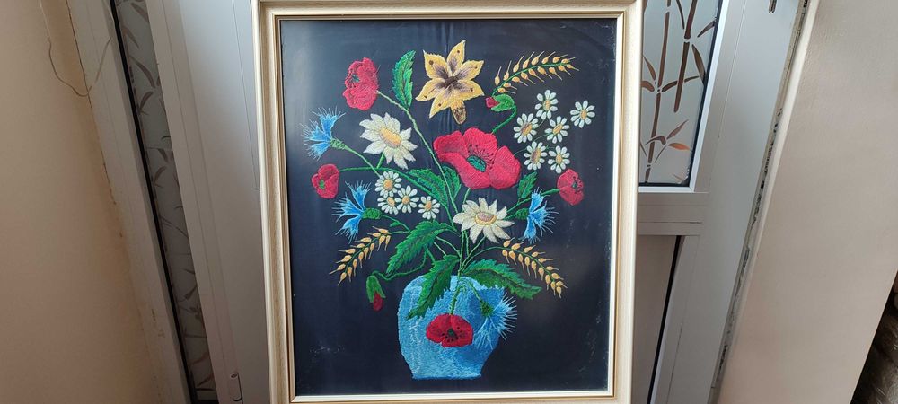 Картина ваза с цветя