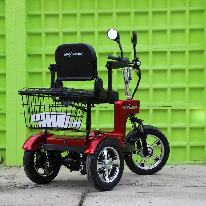 Електрическа  Триколка A6 LUX+ 1000W RED