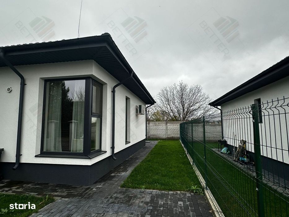 Casă pe Parter de Vânzare –  Complet Finisată, Gata de Locuit