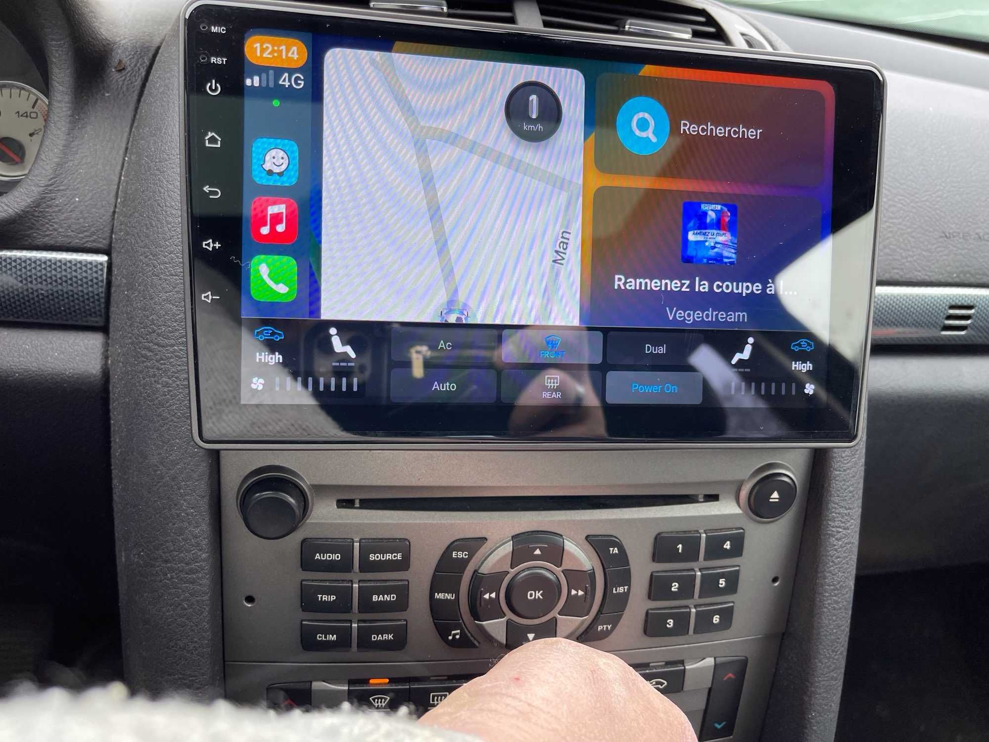 Peugeot 407 2004 -2011 Android Мултимедия/Навигация