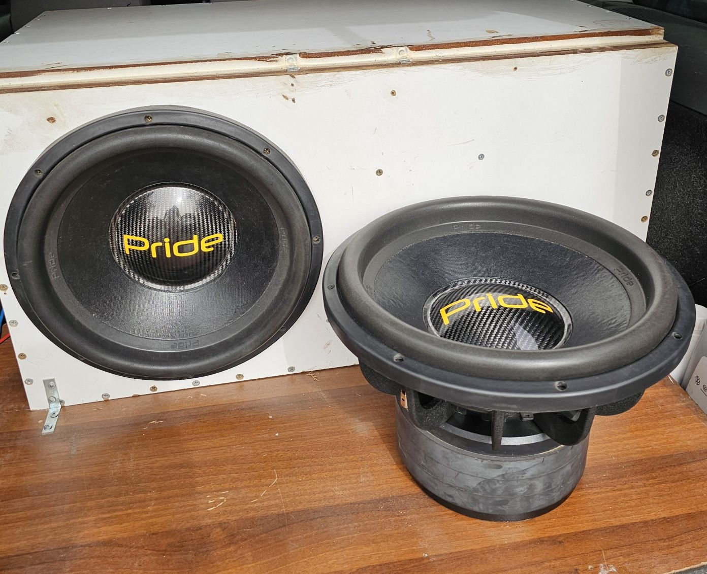 Pride Tv3 15 (2x 1.6ohm) 15-инчови басови говорители Car Audio Spl