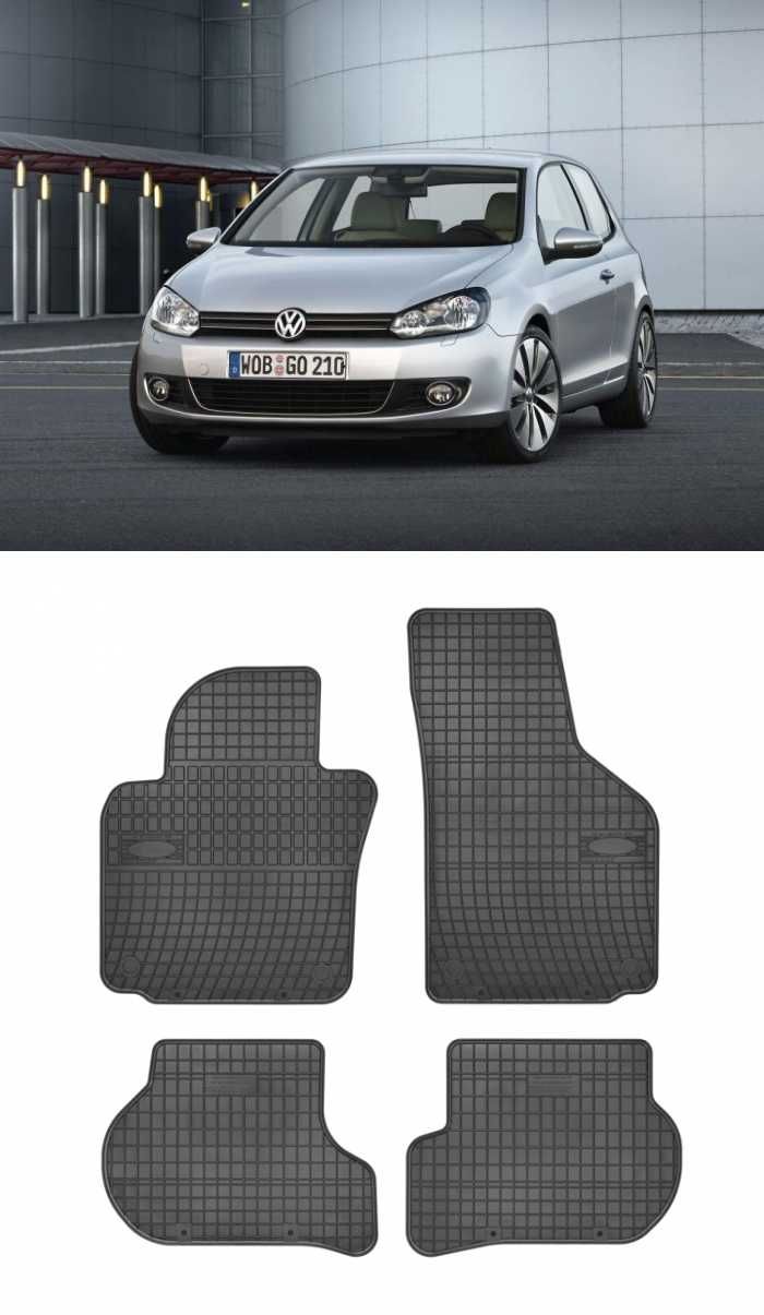 Гумени стелки Frogum съвместими с Skoda Octavia, Seat Leon, VW Golf V