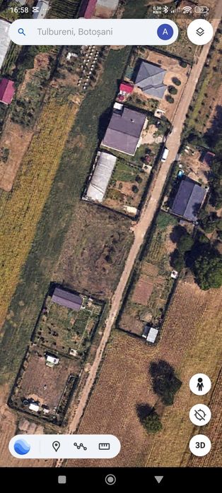 Vând teren in Tulbureni Botosani