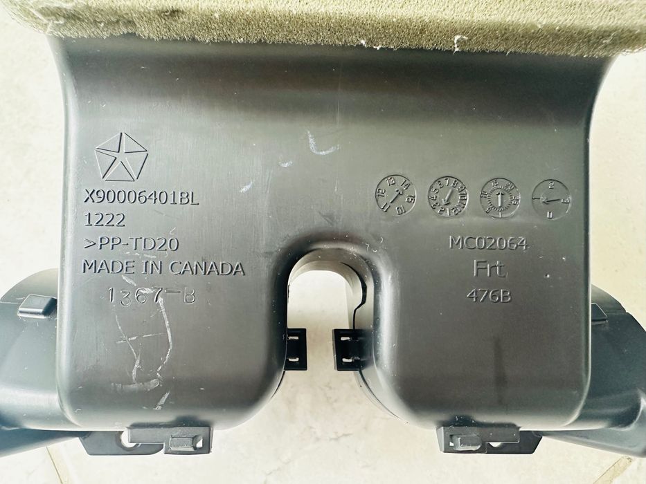 Задна вентилационна решетка/въздуховод за Jeep Grand Cherokee WK2