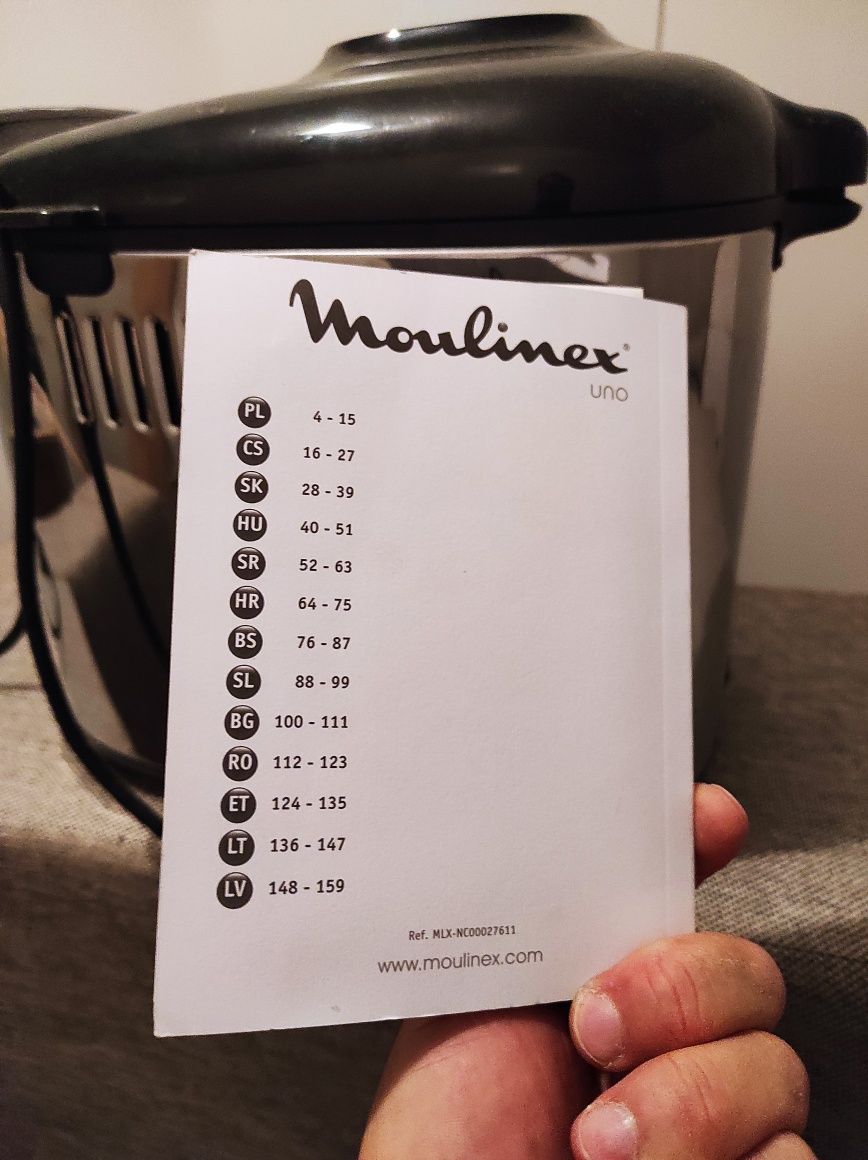Masina de paine Moulinex Uno OW310E, 700 W, 1000 g, 15 programe, Negru