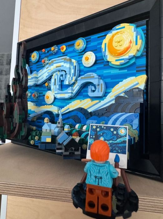 lego starry night / Лего звездна нощ ван Гог