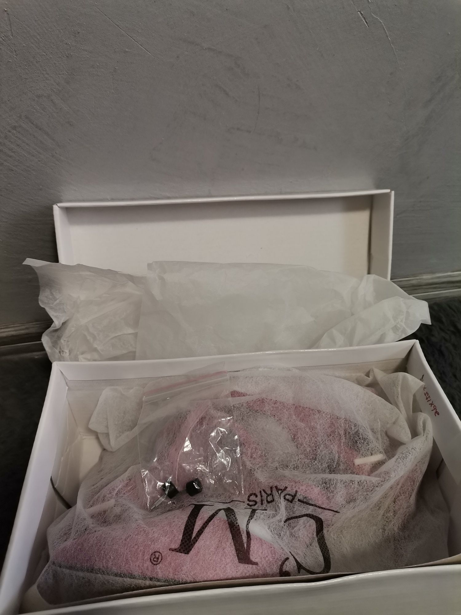 Sandale stiletto pinkish-purple