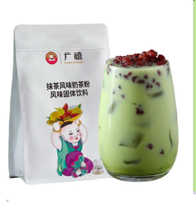 Матча с молоком для приготовления Bubble Tea
