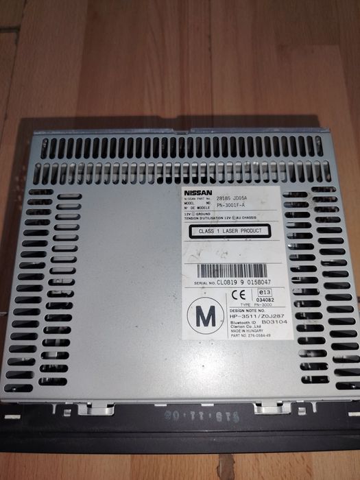 CD player Nissan qashqai