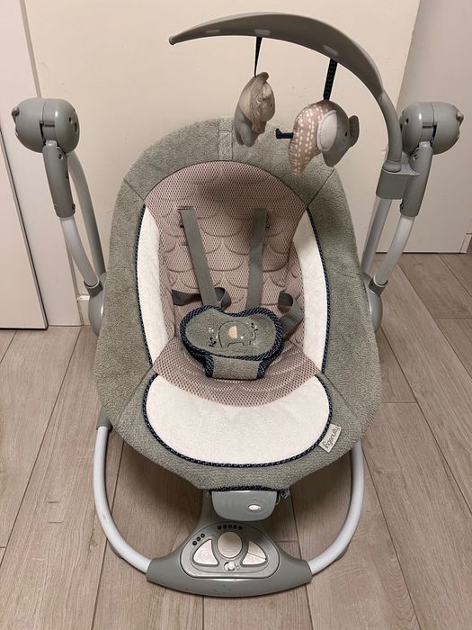 Продавам бебешка люлка/шезлонг Ingenuity - отлично състояние