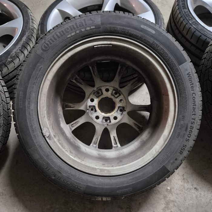 Джанти BMW style 390 16*7" + гуми Conti WinterContact TS860S E90/1/2/3