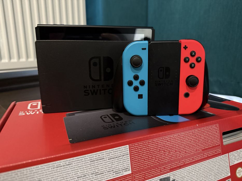 Nintentdo Switch 1, cu 5 jocuri