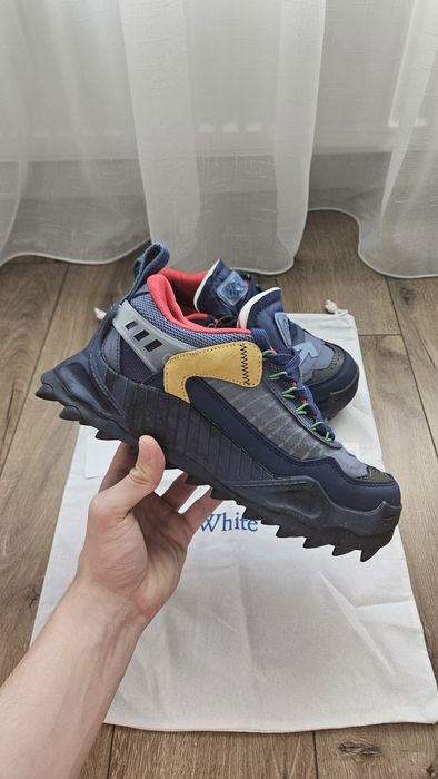 Off-White Odsy-1000 Blue and Yellow