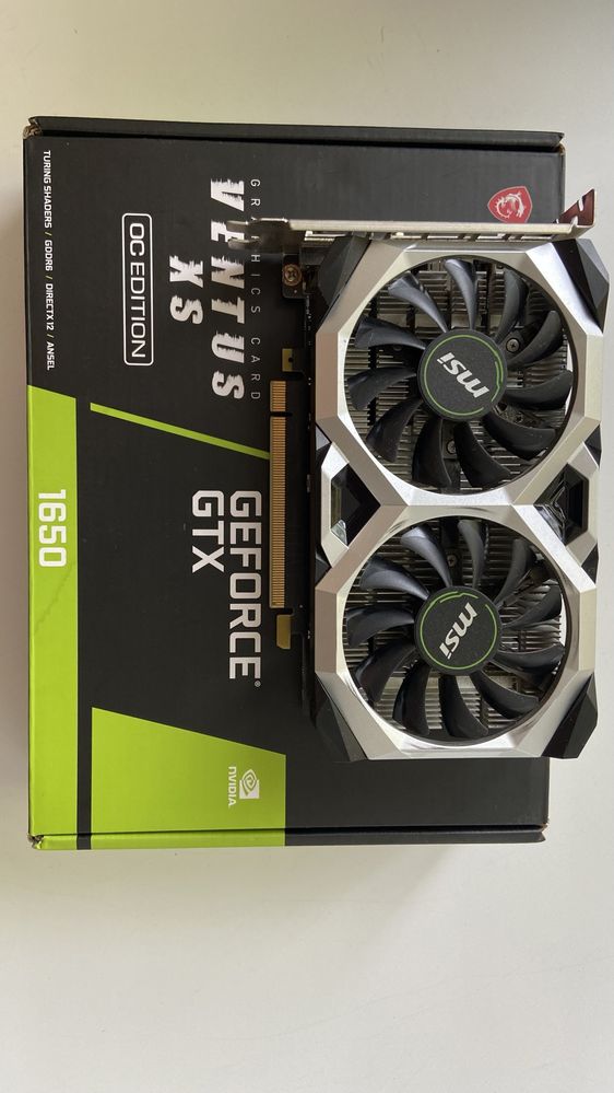 Видеокарта GTX 1650 gddr6