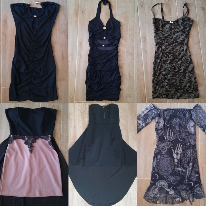 Къси рокли- Всички 6 бр. за 30 лв.