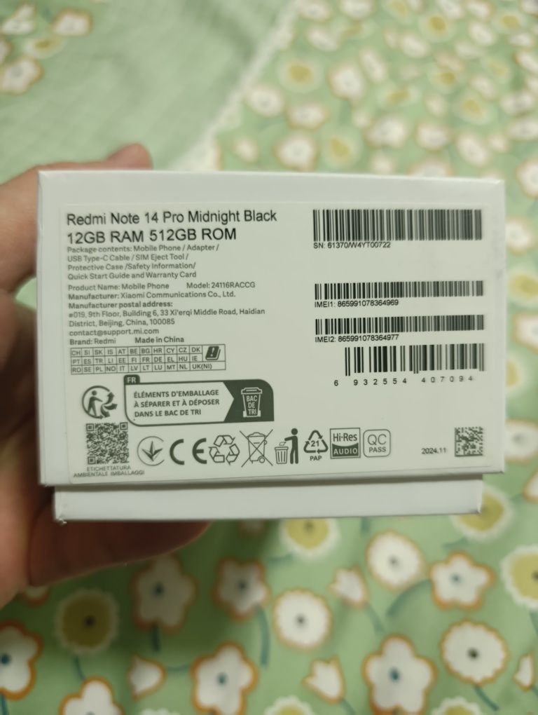 Redmi note 14 pro