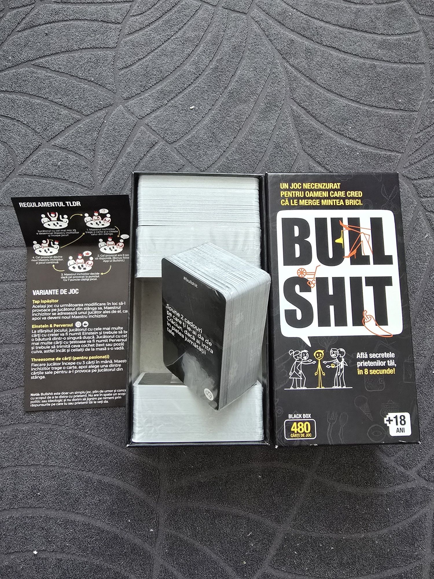 Vând joc de cărți Bullshit (RO)