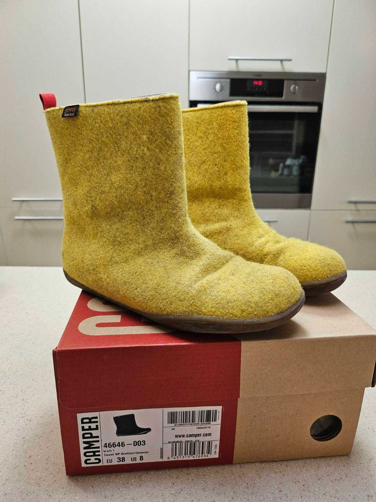 Дамски ботуши Camper и Ecco