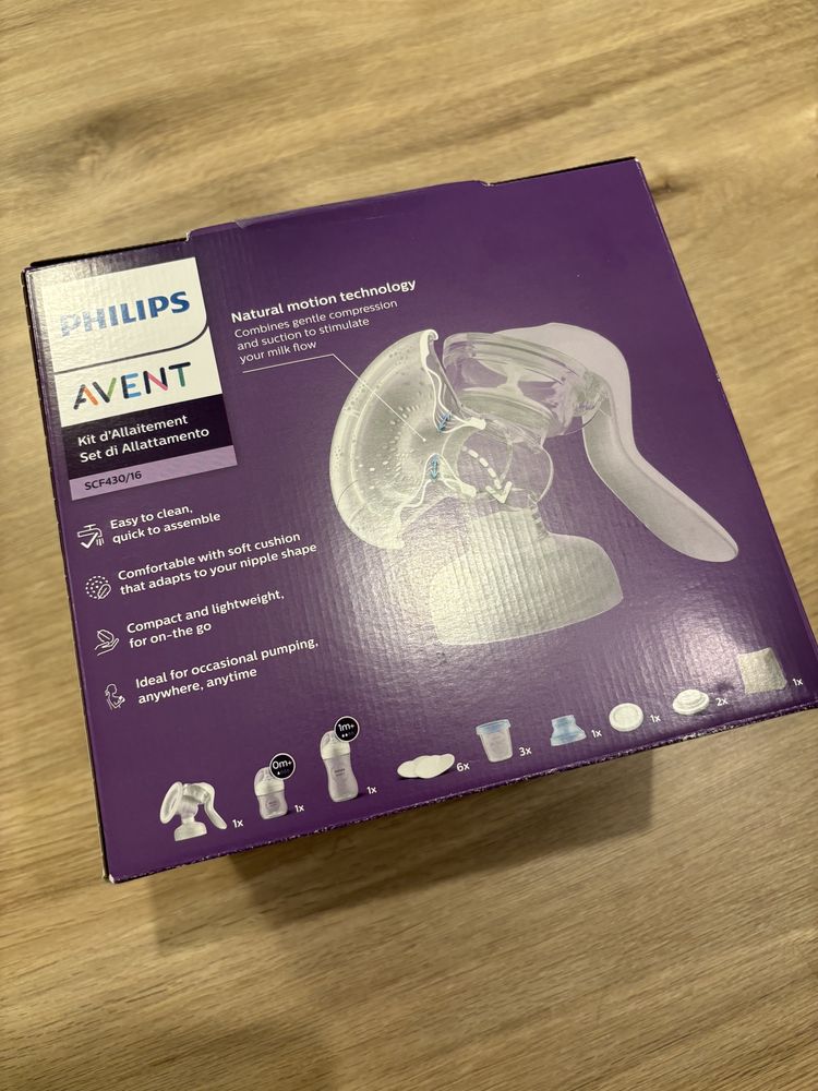 Set cu pompa de san manuala Philips Avent