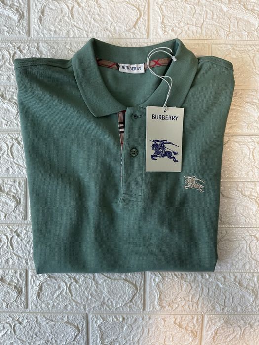 Tricou Burberry Verde Mentă S