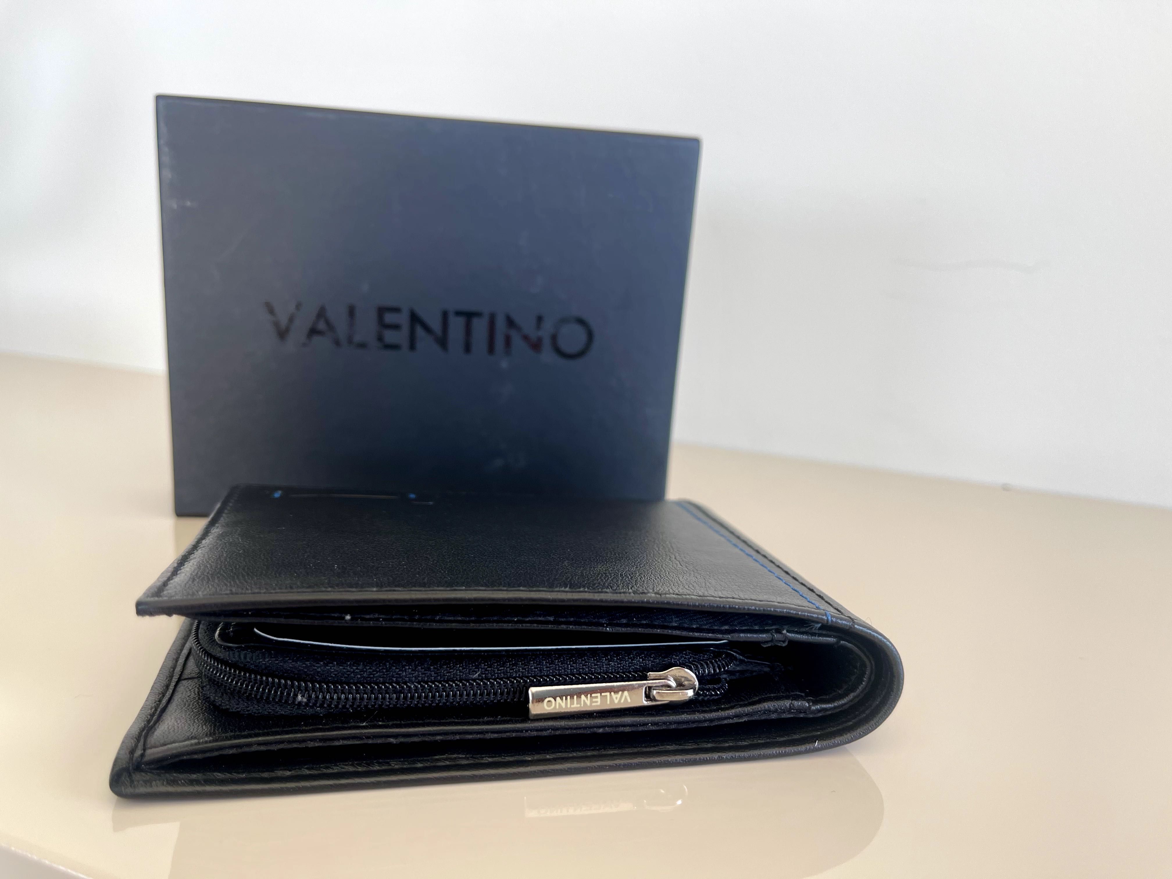 Mъжко портмоне естествена кожа Mario Valentino - НОВО