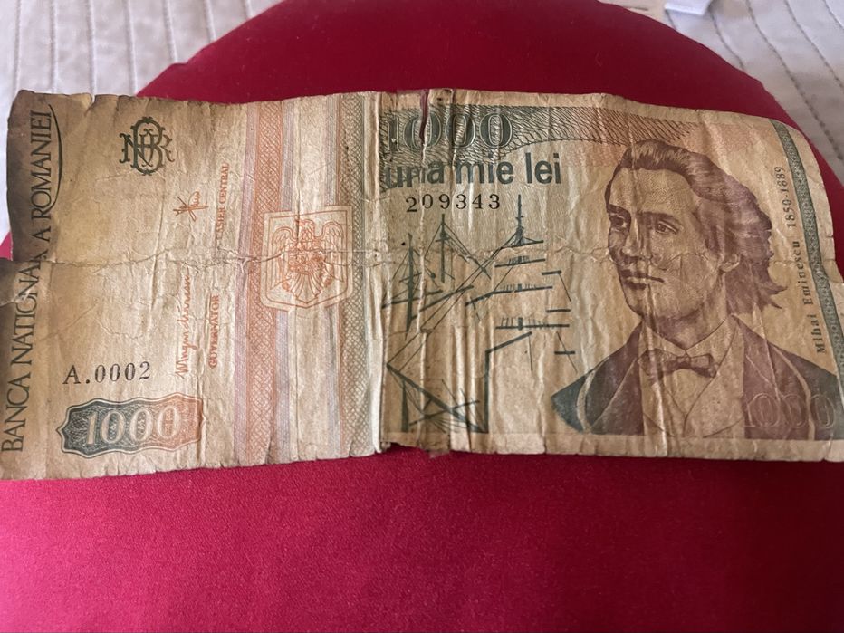 Monede/bancnotă veche România
