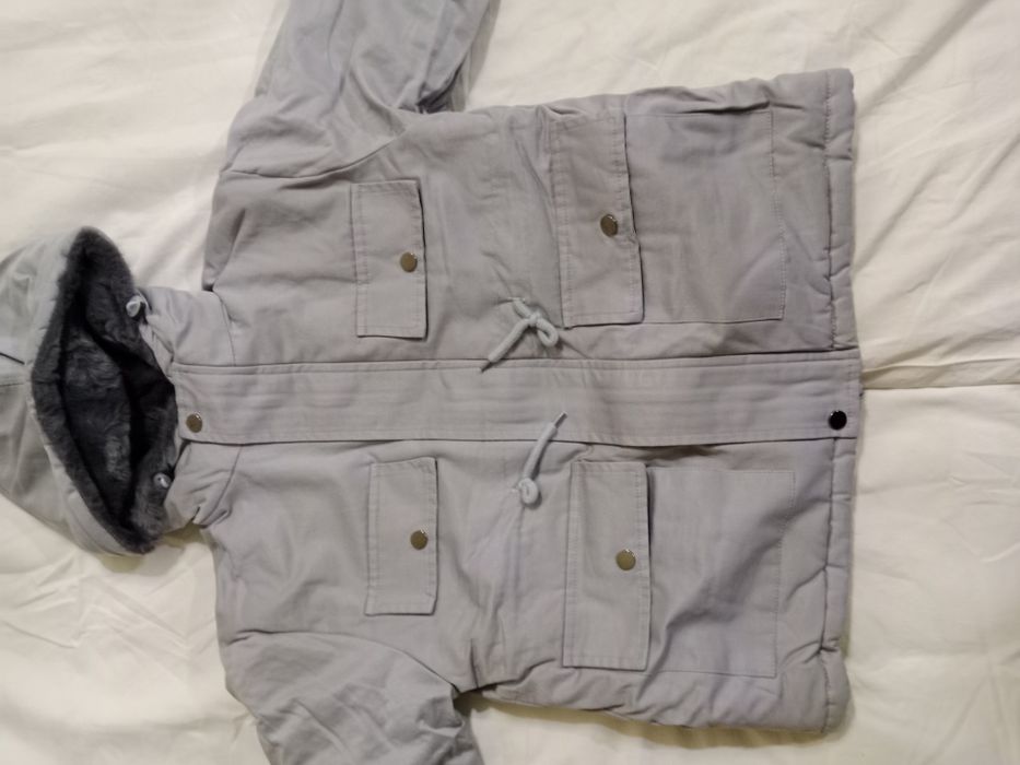 Детские зимные куртки с мехом